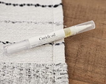 Natural Cuticle Oil Pen, Nail & Cuticle Care, Hydrating Nail Oil, Dry Cuticle Treatment, Manicure Gift
