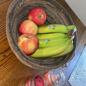 Handmade Rope Basket |  Roping Lariats | Western Cowboy Decor | Multipurpose Rope Basket | Rustic Organizer for Fruit, Eggs, Bathroom, Entry