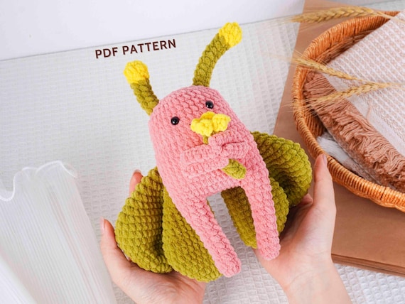Planet Butterfly Crochet Pattern, Amigurumi Crochet Pattern, Fantasy Insect Amigurumi PDF, Magical Stuffed Creature PDF, PDF Crochet Pattern