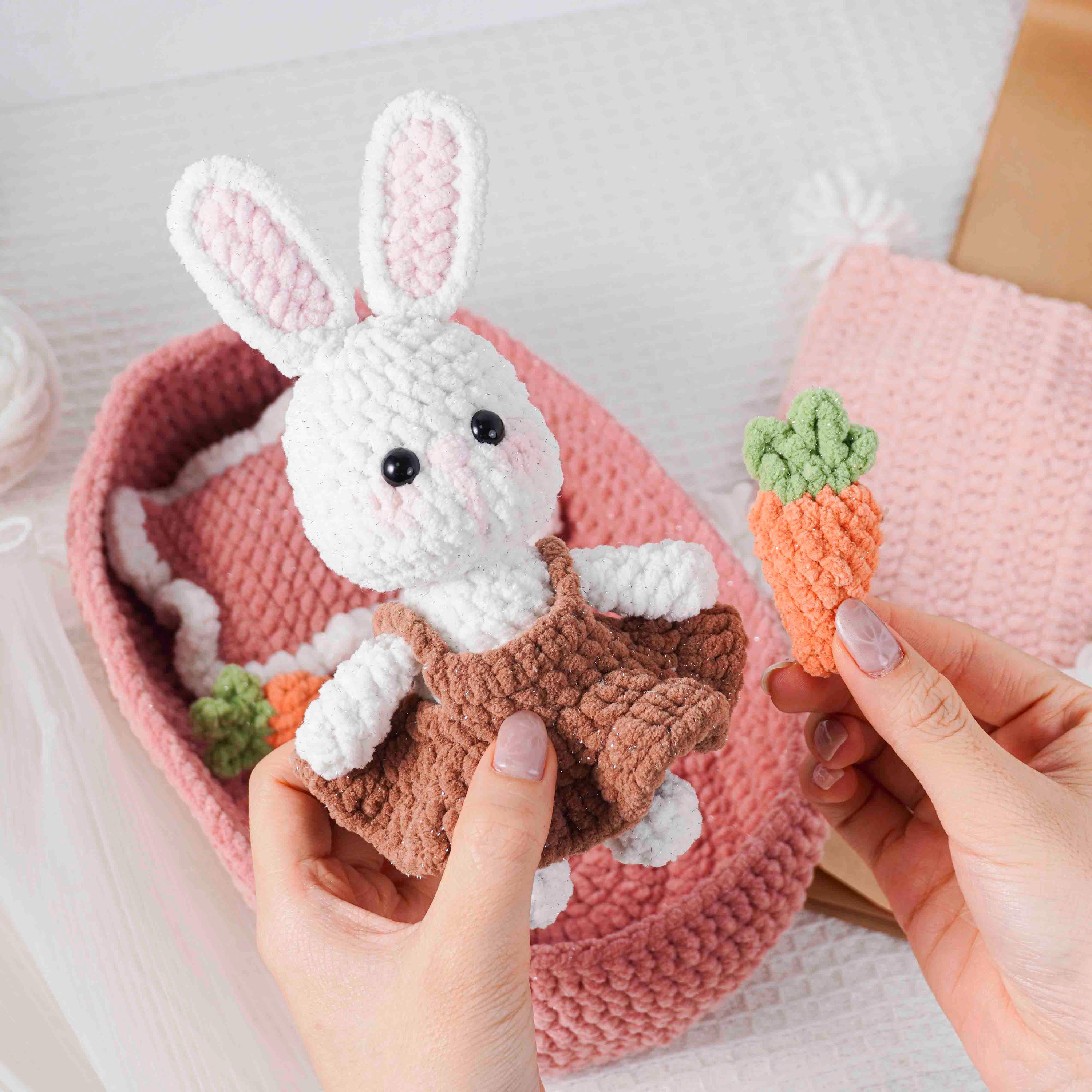 Soft Cradle Bunnies Crochet Patterns Bundle | Blue Dreams Bunnies ...