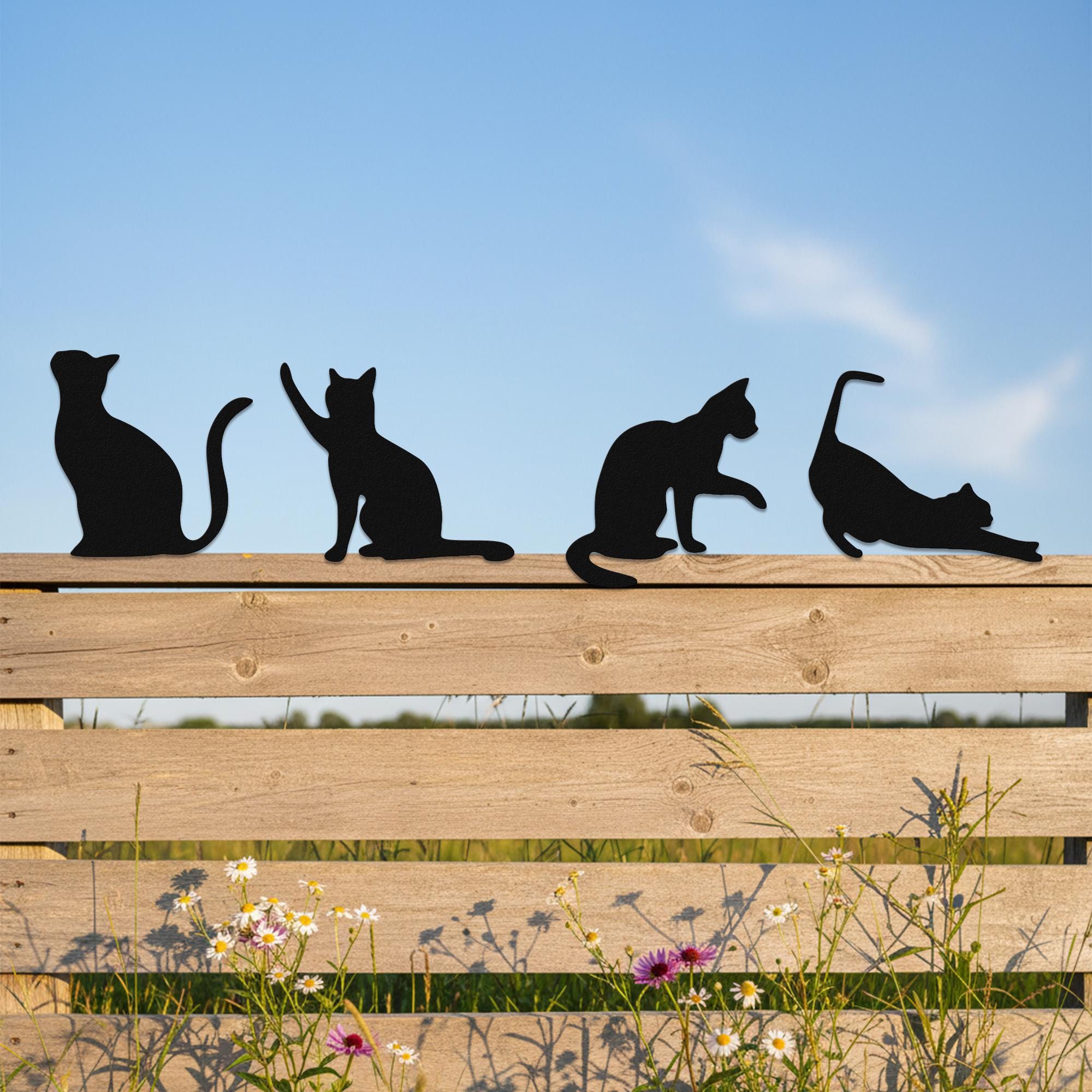 Metal Decor for Fence - Etsy