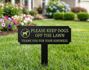 Cartel Para Perros 'No Hagan Pipí' – Aluminio Resistente, 9x12 Pulgadas – Ideal Para Jardín O Cerca