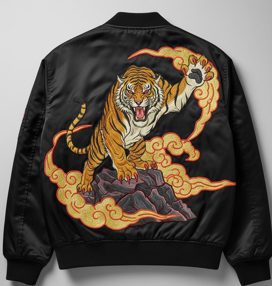 Tiger Sukajan - Etsy