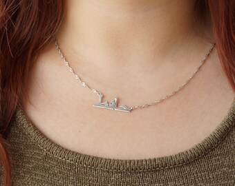 Arabic Calligraphy Name Necklace - Thoughtful Present for a Special Muslim in Your Life