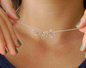Birth Flower Necklace