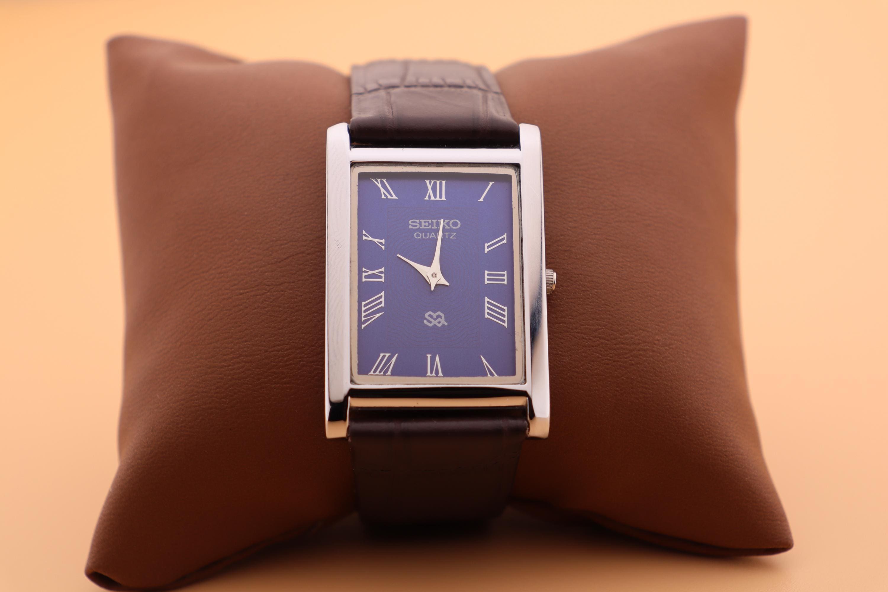 Seiko watch women blue dial - Etsy 日本