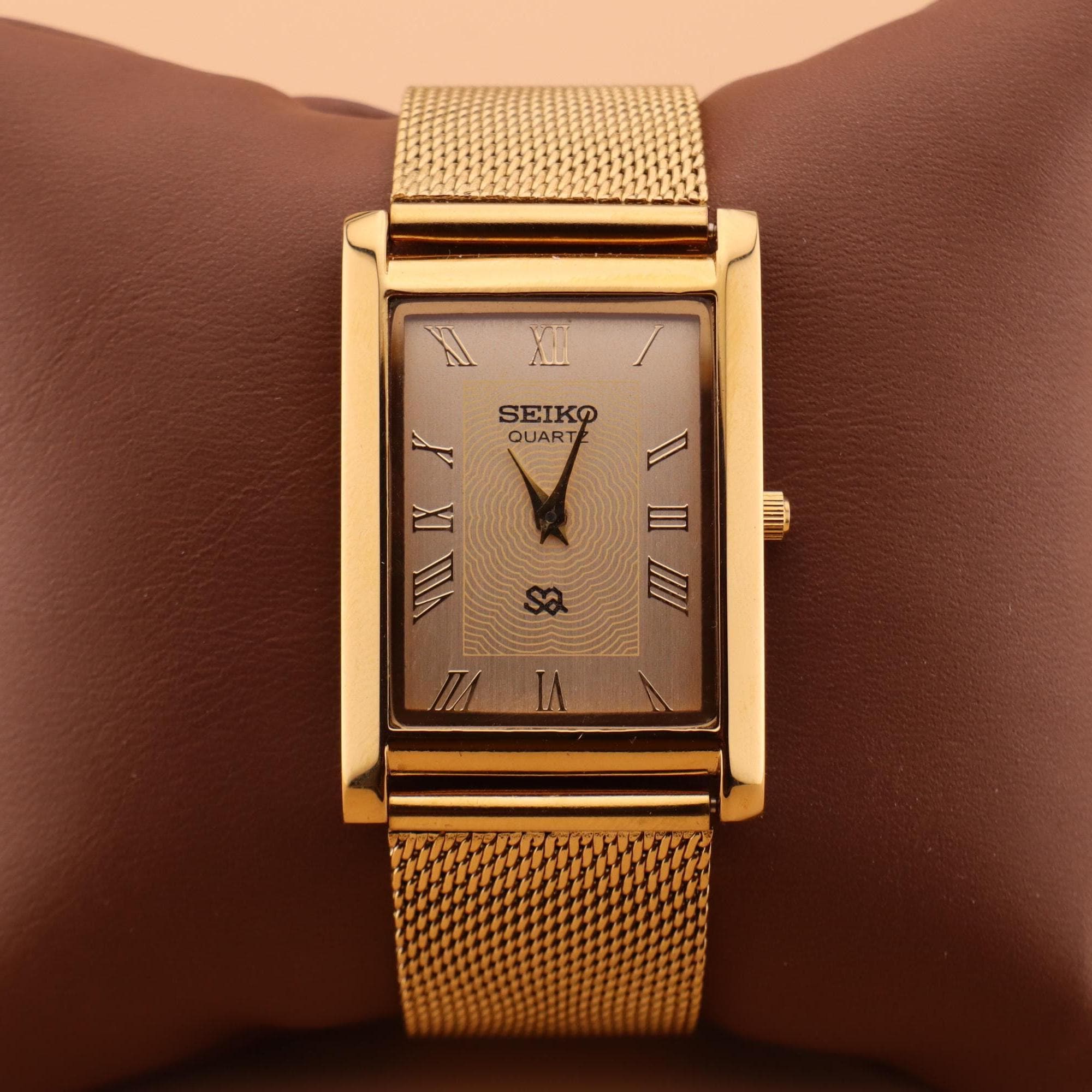 Vintage seiko gold watch - Etsy 日本