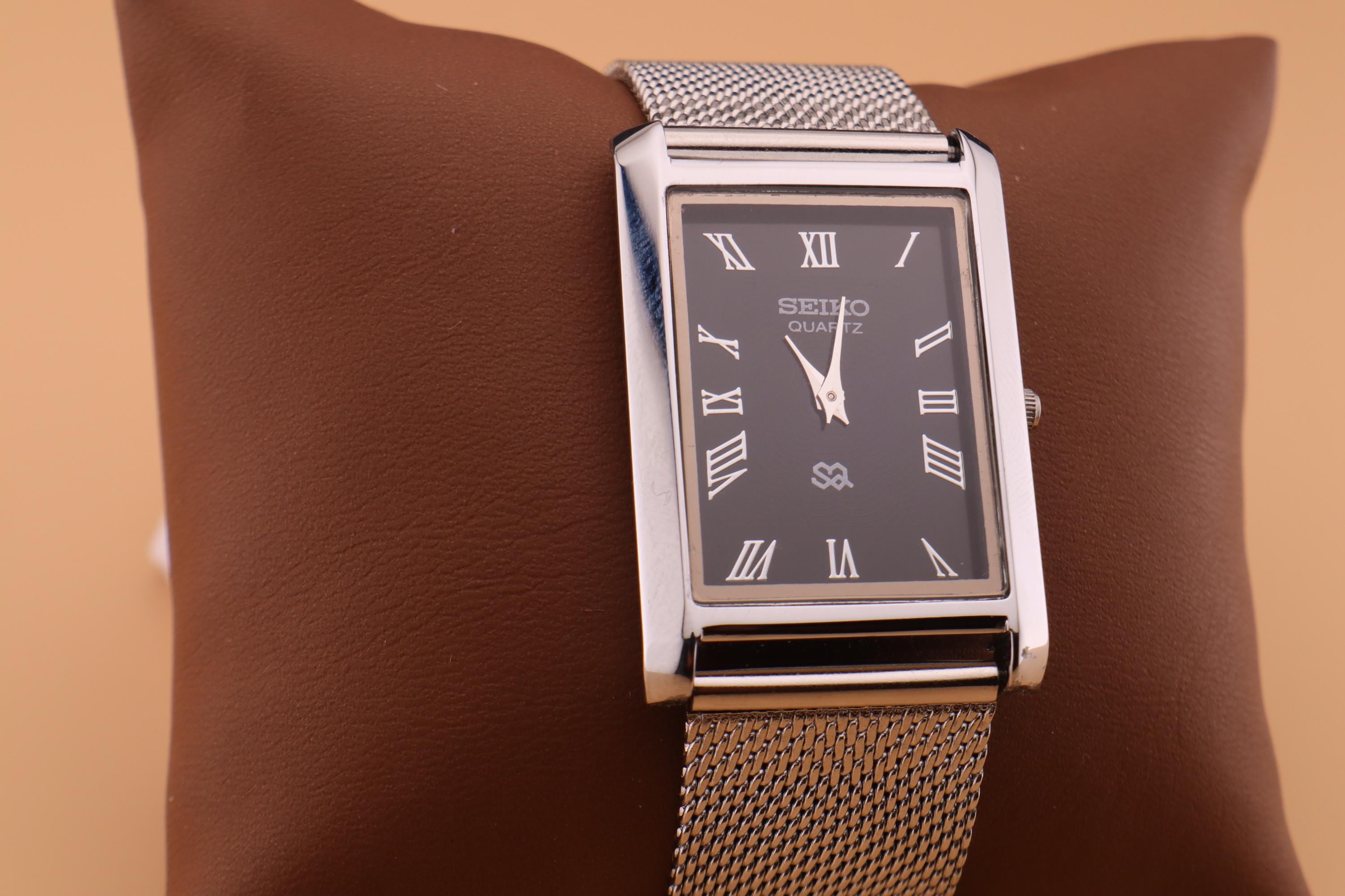 Seiko tank silver - Etsy 日本