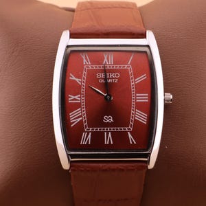 Red Tank Seiko - Etsy