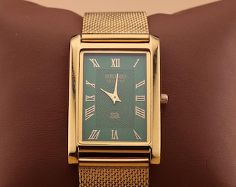 Vintage Seiko 6030 5340 Textured Dial Men Quartz Watch Japan