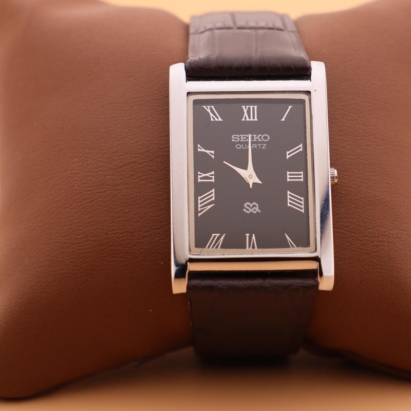 Chronotech Silver Stainless Steel Dress Watch