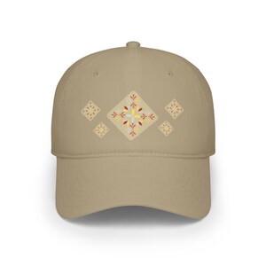 Custom Embroidered Cotton Baseball Cap: Low Profile Vintage Style