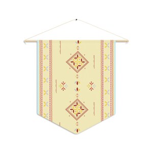 Vintage Style Pennant | Retro Wall Banner | College Dorm Decor | Graduation Gift | Party Decoration - Akha Chiang Mai