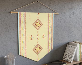 Banderín de estilo vintage: pancarta de pared retro, decoración para dormitorios universitarios