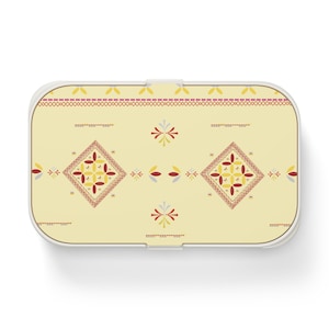 Bento Lunch Box - Lunch Container with Compartments, School or Work, Eco-Friendly, Leakproof Food, Reusable Meal Box | Akha Chiang Mai
