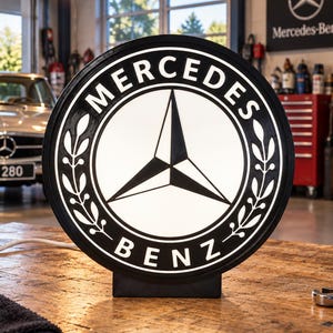 Mercedes Logo Garage - Etsy Finland