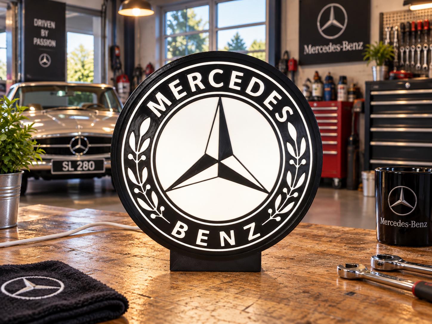 Mercedes Logo Garage - Etsy Finland