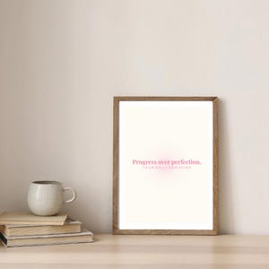 Motivational poster, digital poster, self-love mural, minimalist poster, positive saying, printable poster