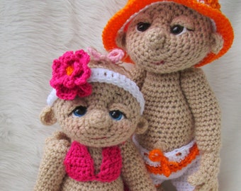 Crochet Pattern Beach Wear Doll Clothes Set for So Cute Baby by Teri Crews Wool and Whims Instant Download PDF Format