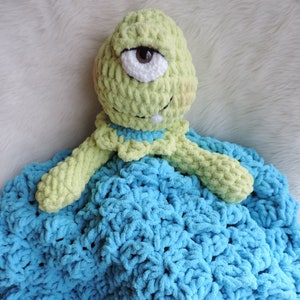 Monster Huggy Blanket Crochet Pattern by Teri Crews Wool and Whims Instant Download PDF Format