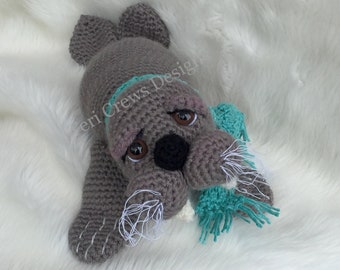 Walrus Crochet Pattern by Teri Crews Instant Download PDF format Amigurumi Toy Softie