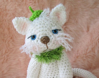 Crochet Pattern Cute Kitty Cat by Teri Crews instant download PDF format