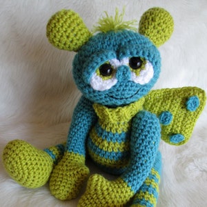 Crochet Pattern Alien Doll by Teri Crews instant download PDF format