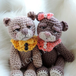 Mini Bear Crochet Pattern by Teri Crews