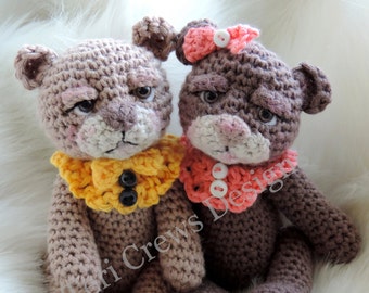 Mini Bear Crochet Pattern by Teri Crews