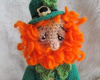 Crochet Pattern Leprechaun by Teri Crews instant download PDF format Pattern