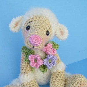 Crochet Pattern Lamb by Teri Crews instant download PDF format