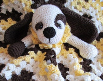 Crochet Pattern Dog Huggy Blanket by Teri Crews instant download PDF format
