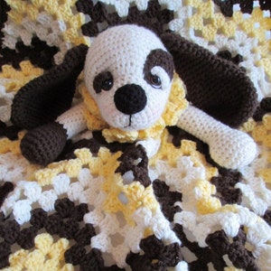 Crochet Pattern Dog Huggy Blanket by Teri Crews instant download PDF format