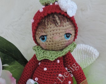 Cute Berry Fairy Doll Amigurumi by Teri Crews Designs