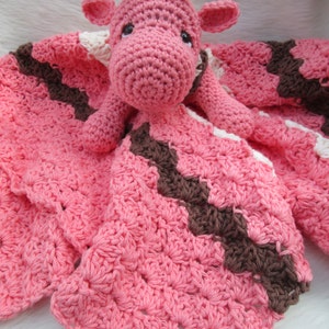 Crochet Pattern Hippo Huggy Blanket by Teri Crews instant download PDF format image 2