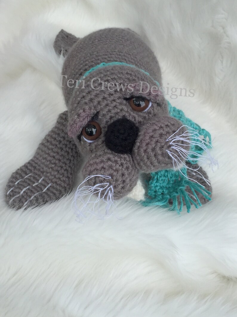 Walrus Crochet Pattern by Teri Crews Instant Download PDF Etsy