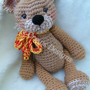 Big Teddy For Hugs Crochet Pattern by Teri Crews Instant Download Digital PDF