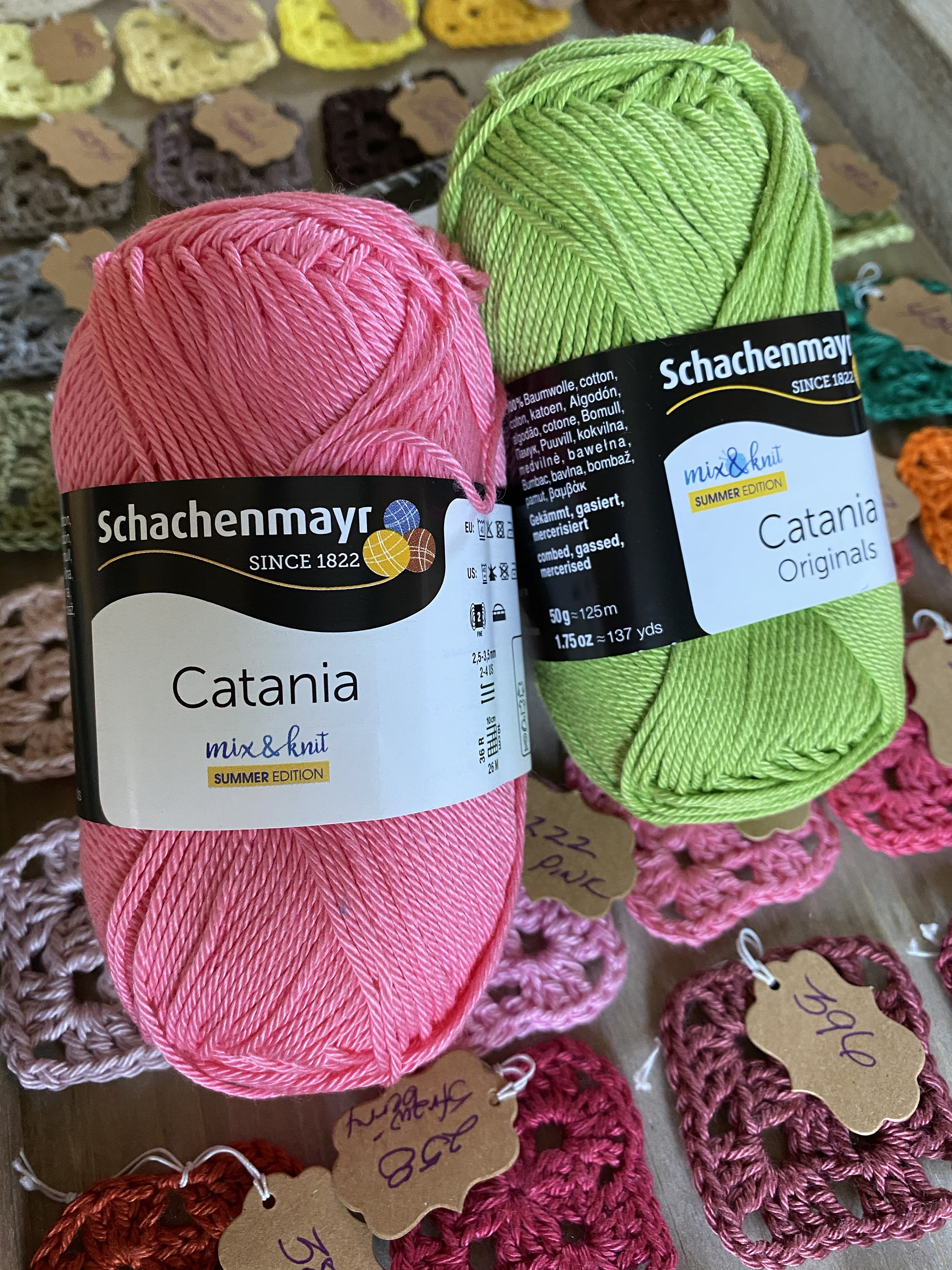Catania Cotton Yarn Schachenmayr Catania Yarn 50g Mercerized | Etsy