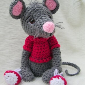 Crochet Pattern Cute Mouse by Teri Crews Wool and Whims Instant Download PDF Format image 4