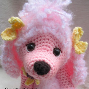Crochet Pattern Poodle Dog by Teri Crews instant download PDF format image 2