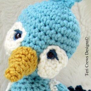 Crochet Pattern Peacock by Teri Crews Instant Download PDF Format ...