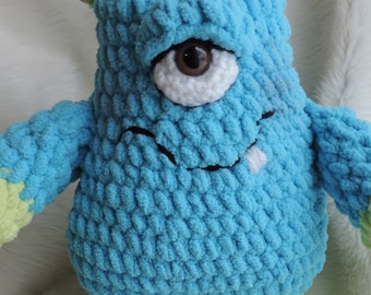 Cute Monster Crochet Pattern by Teri Crews Wool and Whims Instant Download PDF Format