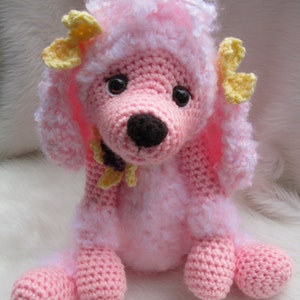 Crochet Pattern Poodle Dog by Teri Crews instant download PDF format image 3