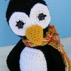 Crochet Pattern Penguin by Teri Crews instant download PDF format Crochet Toy Pattern image 4