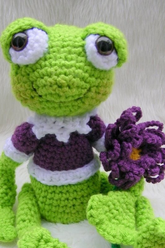 Crochet Pattern Frog by Teri Crews instant download PDF format