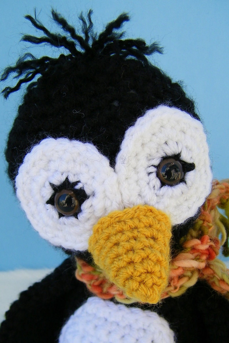 Crochet Pattern Penguin by Teri Crews instant download PDF format Crochet Toy Pattern image 3
