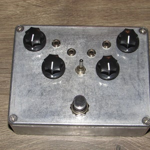 Harsh Feedback device with CV inputs + CV out // stomp box // effect pedal // Electro Lobotomy ( pre order )