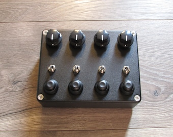 4 Channel Passive Cut Up Mixer 1/4" or 3.5mm format / signal chopper /  Electro Lobotomy ( pre order )