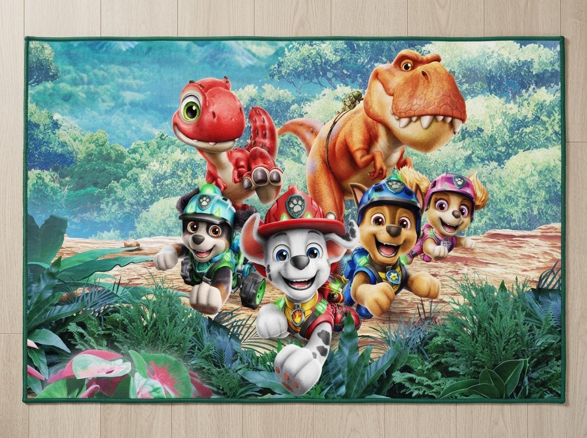 Paw Patrol Rug - Etsy