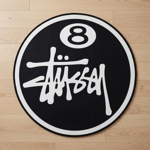 Stussy 8 Ball Rug - Etsy Norway